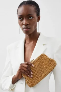 Rhinestone Clutch Bag