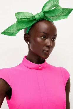 Sinnamay Bow Headband Fascinator