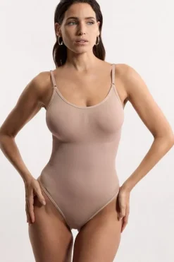 Smoothing Built-In Tummy Support Bodysuit