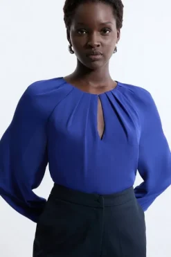 Tall Georgette Woven Long Sleeved Blouse