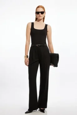 Tall Tailored Straight Leg Pants