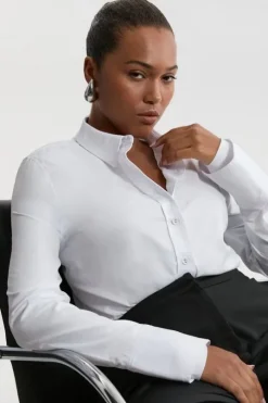 The Founder Plus Size Cotton Woven Buttoned Shirt